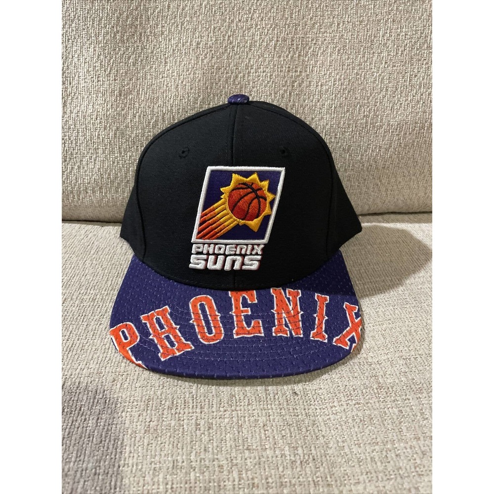 Phoenix Suns Mitchell & Ness HWC Hardwood Classic Logo Snapshot Snapback Hat